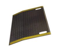 Dock Plate w Slots for Handles 36" Wide x 24" Long (3600# Cap) (Hand Truck Wide)