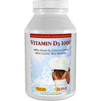 Andrew Lessman Vitamin D3 1000 IU 180 Capsules – High Potency, Essential for Calcium Absorption, Supports Bone Health, Healthy Muscle Function, Immune System and More. Small Easy to Swallow Capsules