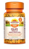 Sundown Folic Acid 400 mcg, 350 Tablets (Packaging May Vary)