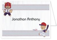 Sports Bears Baby Thank You Cards - Set of 20