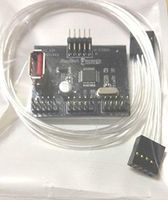 9pin Motherboard Header to 3x9-Pin Male+USB2.0 HUB Extension Adapter Splitter Board