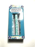 Fashion Ball Point Black Ink Pens-Teal
