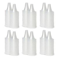 MOODCOME 240 Pieces Disposable Ear Thermometer Clear Replacement Probe Covers Refill Caps Lens Filters for All Digital Thermoscan Models