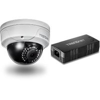 TRENDnet Dome IP Camera w/ PoE Injector Bundle
