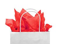 Gift Expressions Tissue Paper Bulk, 20 x 20 Inches, 120 Count, Red Square Gift Wrapping Tissue Paper for Gift Bags, Paper Bags, Mother’s Day & DIY Craft Supplies, Premium Quality Gift Wrap