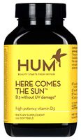 HUM Here Comes The Sun - 2000 IU Vitamin D3 (120 Softgels)
