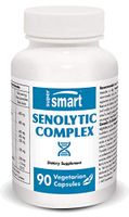Supersmart - Senolytic Complex - Anti Aging Supplement - Support Self-Destruction of Senescent Cells Related to Aging as Cognitive Decline or Chronic Inflammation | Non-GMO - 90 Vegetarian Capsules