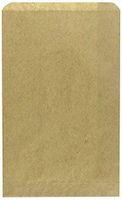 100 pcs 6" x 9" Natural Kraft Merchandise Gift Bags Shopping Sales Tote Bags