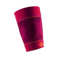 Bauerfeind Sports Compression Upper Leg Sleeves (1 Pair) - Thigh & HamstringCompression for Improved Blood Circulation & Recovery - Thigh Wrap for Quad Support (Pink, Medium/Long)