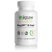 MagSRT (Jigsaw Health Magnesium w/SRT - B-Free) Premium, Organic, Slow Release Magnesium Supplement - Active, Bioavailable Magnesium Malate Tablets - 60 ct