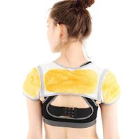 kebyy Elastic Shoulders Protector Support Bandage Sports Breathable Back Shoulder Keep Warm Pad