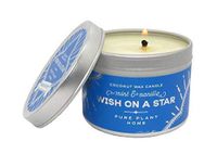 Pure Plant Mint + Vanilla Wish on a Star coconut wax candle