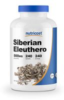 Nutricost Siberian Eleuthero 500mg, 240 Capsules - Eleutherococcus Senticosus - Gluten Free & Non-GMO