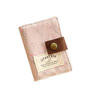 20 Pockets Retro Portable Canvas Floral Girly Name / Business / Credit Card Holder Instant Pictures Photo Album for Polaroid Fujifilm Instax Mini 70 7S 8 25 50S 90 Films - Pink