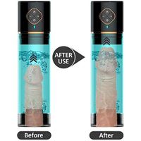 THDOIEJ- Mǎssǎger Training Kit Male 11inch 2 in 1 Rechargeable Pénisgrǒwth Automatic Water Bath Massage Vǎcùùm Pùmp Exerciser for Stronger Bigger
