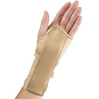 Champion Wrist Splint, Wrap Style, Elastic Knit, Left Hand, Large