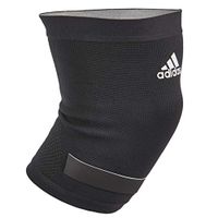 'Adidas Performance Climacool Breathable Knee Support Compression Sleeve with Moisture Wicking Technology, Black, Size Medium'