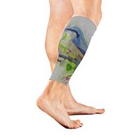 Calf Guard Sleeves Spring Bird and Flowers Sports Calves Guards Sleeves for Running, Basketball, Baseball, Football