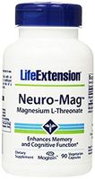 Life Extension Neuro-Mag Magnesium L-Threonat Vegetarian Capsules, 90 Count (Pack of 3) by Life Extension