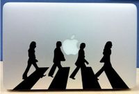 Beatles Walking - Vinyl MacBook/Laptop Decal Sticker Graphic