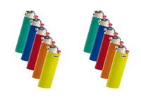 Bic Classic Full Size Lighter Maxi Full Size 5 Pack, (Set of 2)