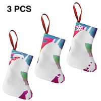 Christmas Stockings Gift Bag Rainbow Unicorn Funny Special for Funny Xmas Party