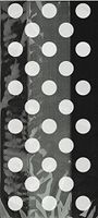 Black Polka Dot Cellophane Bags, 20ct
