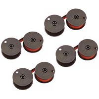 Sharp QS-2770H Calculator Ribbon, (4 Pack) Black and Red, Compatible