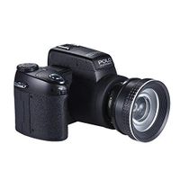 Polo Sharpshots Auto Focus AF 33MP 1080P 30fps FHD 8X Zoomable Digital Camera w/Standard + 0.5X Wide Angle + 24X Telephoto Long Lens 3.0Inch LCD Bulit-in Flashlight PC Cam