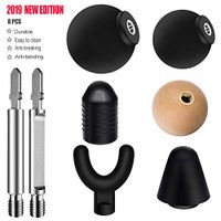 Jigsaw Massage Adapter and Bits Personal Massage Tool Quickly Relieve Muscle Pain Professional Percussion Massage Massage Head for Jigsaw 8 PCS