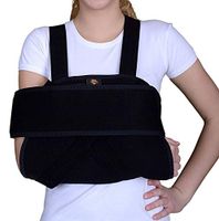 Armor Sling Shoulder Immobilizer Brace - Adjustable Medical Sling for Broken & Fractured Bones, Dislocation, Sprains, Strains & Tears, Elbow Support - for Sleeping Usage- Universal Size & Unisex