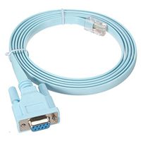 CoCocina 1.8M RJ45 Plug to DB9 D-SUB VGA 9 Pin Male Cable Adapter Converter Connector