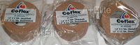 Andover CO-FLEX 1.5"x5Yds Tan Flesh 3-Pack Cohesive Flexible Elastic Latex Bandage Compression Self Adherent Wrap Kids Children Vet Animals Pets Cats Dogs Horses 3150TN