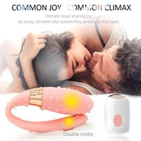 Stkuoo Remote-Controlled Wireless Portable 7-Speed Comfortable Breast Licking Privacy Stimulating Female Comfortable Massage Stick