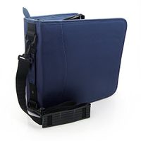 64-Bottle Essential Oils Presentation Case and Portfolio 15ml - Navy Blue