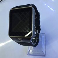 DZ09 Smart Watch Android Phone Call 2G GSM Support SIM TF Card Remote Camera Smartwatch for Men Women(black)