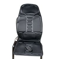 Pevor Back Massage Chair Heat Seat Cushion Neck Pain Lumbar Support Pads Car Shipping from US