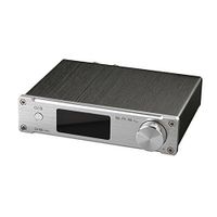 SMSL Q5 Pro Pure Digital HiFi Amplifier USB Fiber Coaxial Optical Audio Power Silver