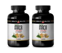 Women Supplement Energy - MACA Extract 4:1 Premium 1600MG - maca maca Capsules - 2 Bottles 120 Capsules