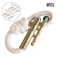 Sailors Windproof Trench Lighter WWII Lighters Rope Gift Army Navy (6 Gold)