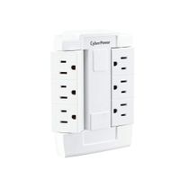 CyberPower GT600P 6 Outlet Swivel Grounded Wall Tap