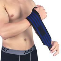 HighlifeS Wrist Support Brace for Men & Women, For Work Out & Fitness, Weight Lifting, Injury Prevention, Pain Relief and Recovery. Effective for Carpal Tunnel & Sprains (navy)