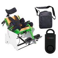 Drive MSS Tilt and Recline Seating System & Free 130 dB Black Personal Safety Alarm/Siren! + Front Zip Pocket Medical Utility Black Bag!