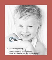 20x24 Carnelian / Red Orange Custom Mat for Picture Frame with 16x20 opening size (Mat Only, Frame NOT Included)