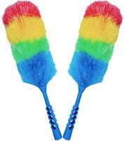 Tockrop 2 Pack Upgrade 19” Static Duster Beandable and Washable - More Fibers Bigger Head Less Loss of Fiber Duster