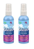 Downy Wrinkle Releaser Plus Light Fresh Scent, Travel Size, 3 Fluid Ounce (Pack of 2)