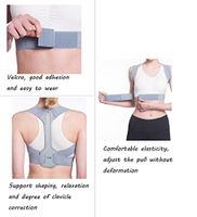 Posture Corrector for Men & Women, Adjustable Back Support Trainer- Brace to Improve Posture and Provide Lumbar Support to Reduce Lower and Upper Back Pains,M