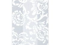 Small White Damask Floral Print 7x2x3" Cello Cookie Treat Food Goodie Snack Bags (40 ct)