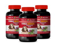 Female libido Supplement Boost - Female Arousal Enhancement Pills - Dietary Supplement - Ginkgo biloba for Women - 3 Bottles 180 Capsules