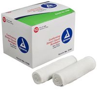 Dynarex Non-Sterile Stretch Gauze Bandage Roll, 4-Inch x 4.1 yds,12 Count